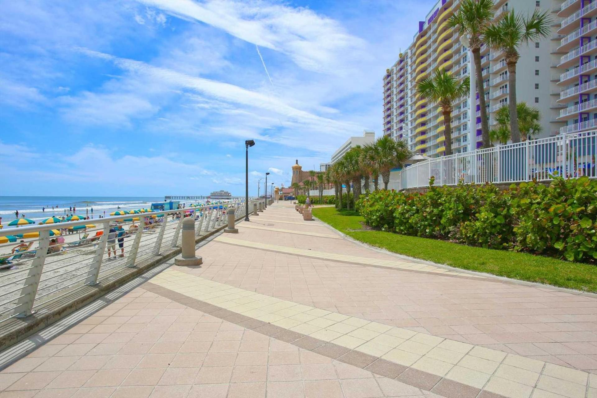 Luxury 15Th Floor 2 Bedroom Condo Direct Oceanfront Wyndham Ocean Walk Resort Daytona Beach | 1501 Kültér fotó